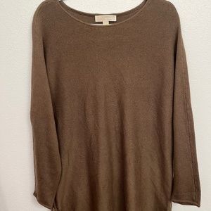BROWN MICHAEL KORS KNITTED SWEATER